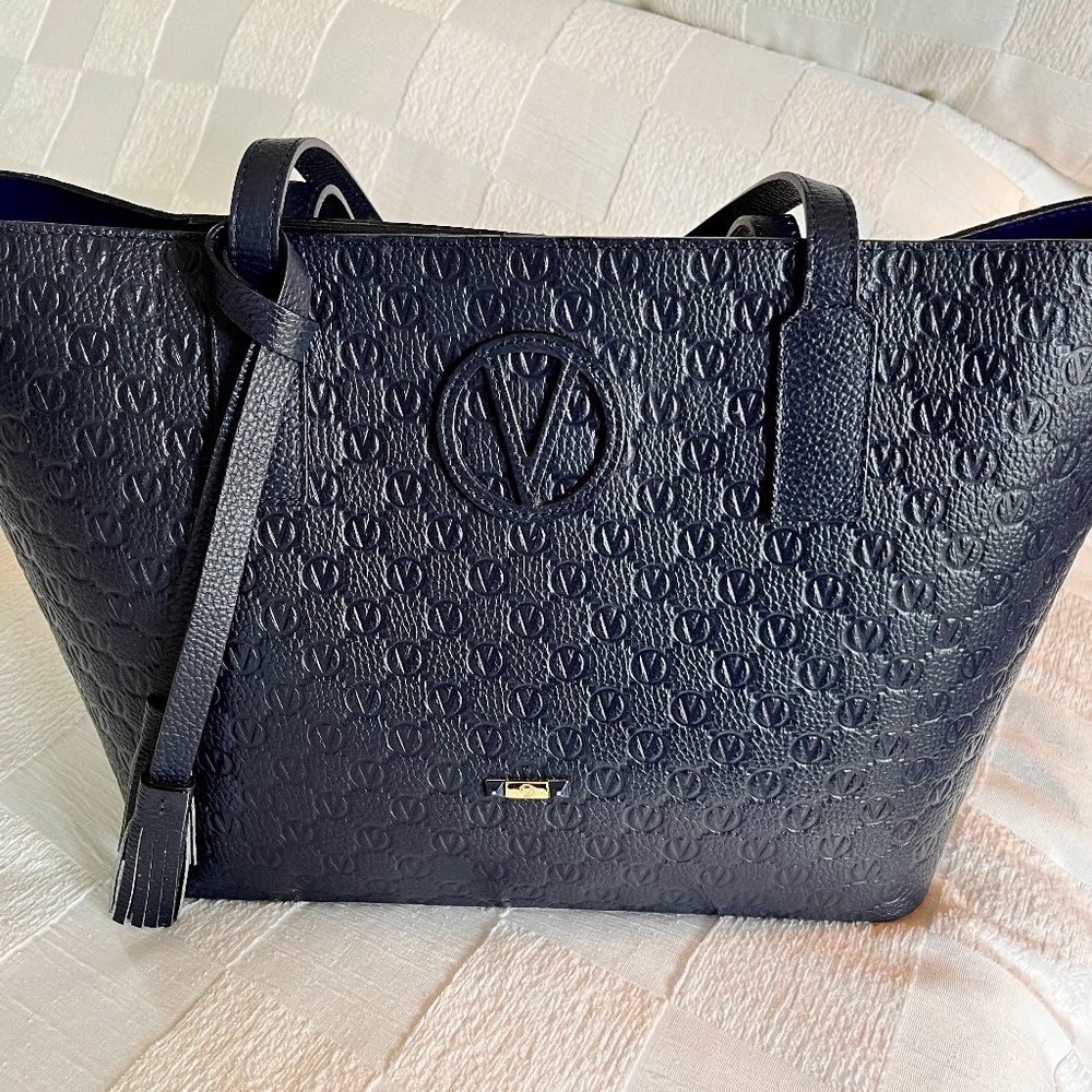 Valentino By Mario Valentino Prince Medallion Tote